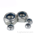 Din985 Nylon Lock Hexagonal Nut Types Din2510 Hexagon Nuts